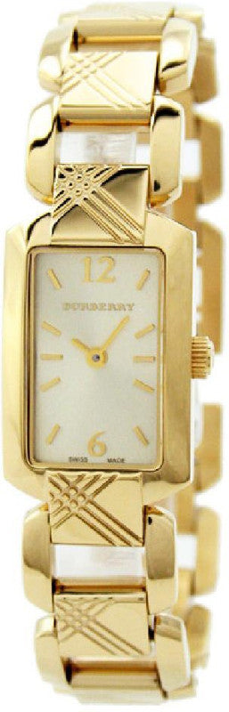 Burberry Heritage Silver Dial Brown Leather Strap Watch for Women - BU4213 BU4213 - Image 1