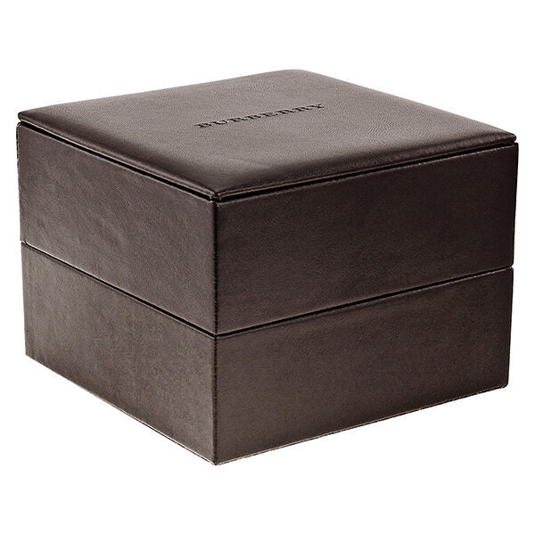 Burberry White Check Pattern Dial Rose Gold-plated Unisex Watch BU9004