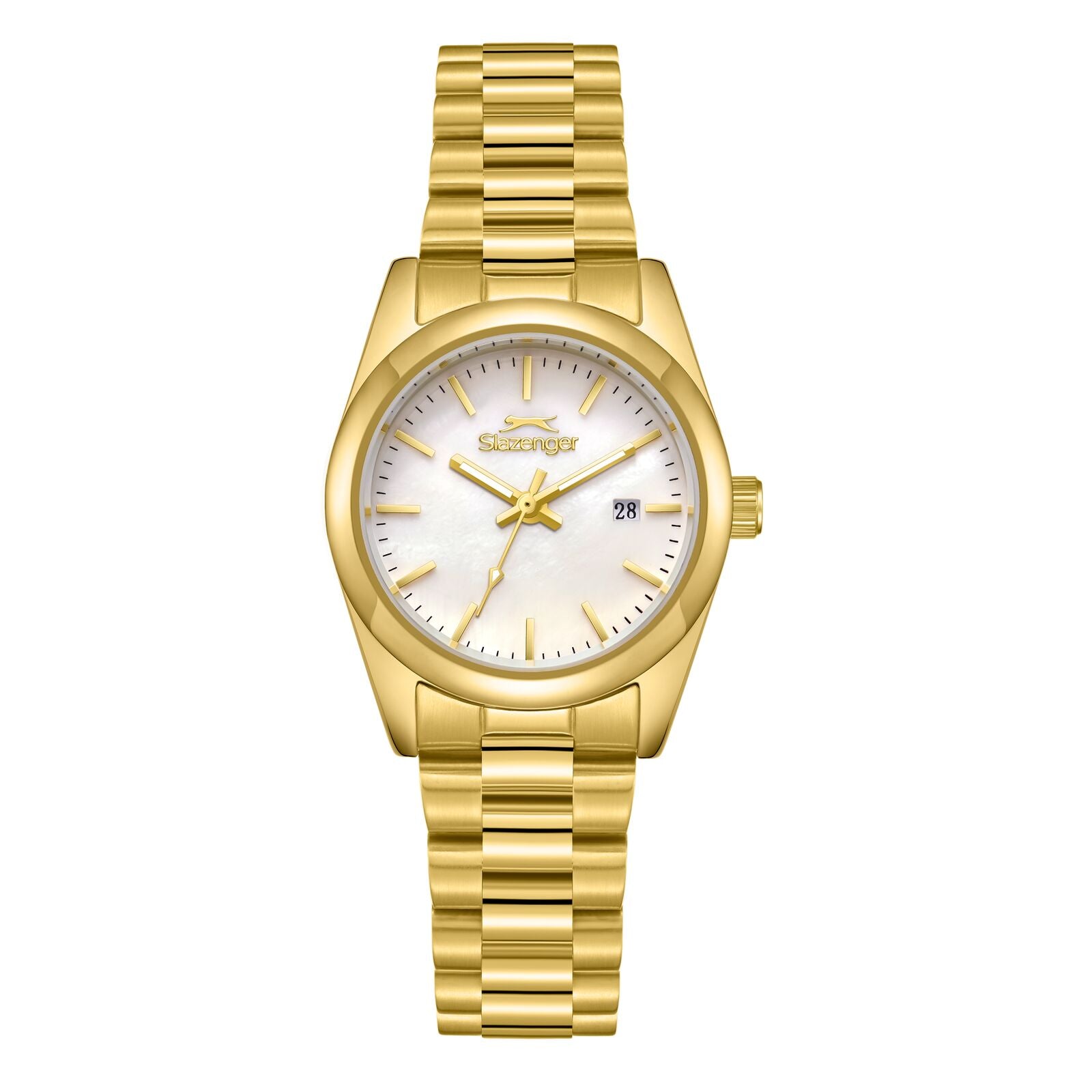SLAZENGER Gold Stainless Steel Ladies Watch - SL.09.2473.3.02 SL.09.2473.3.02 - Image 1