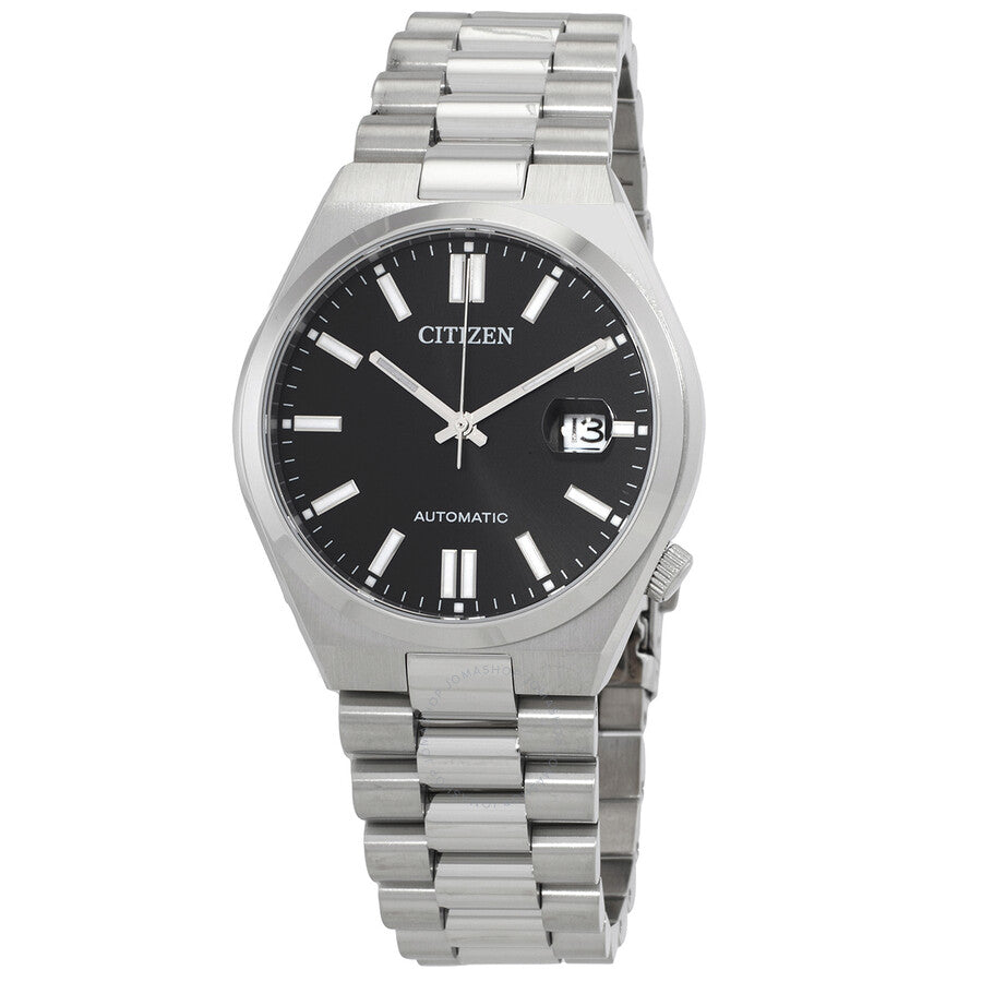Citizen Tsuyosa Automatic 40mm Black Dial Stainless Steel Men’s Watch – NJ0150-81E
