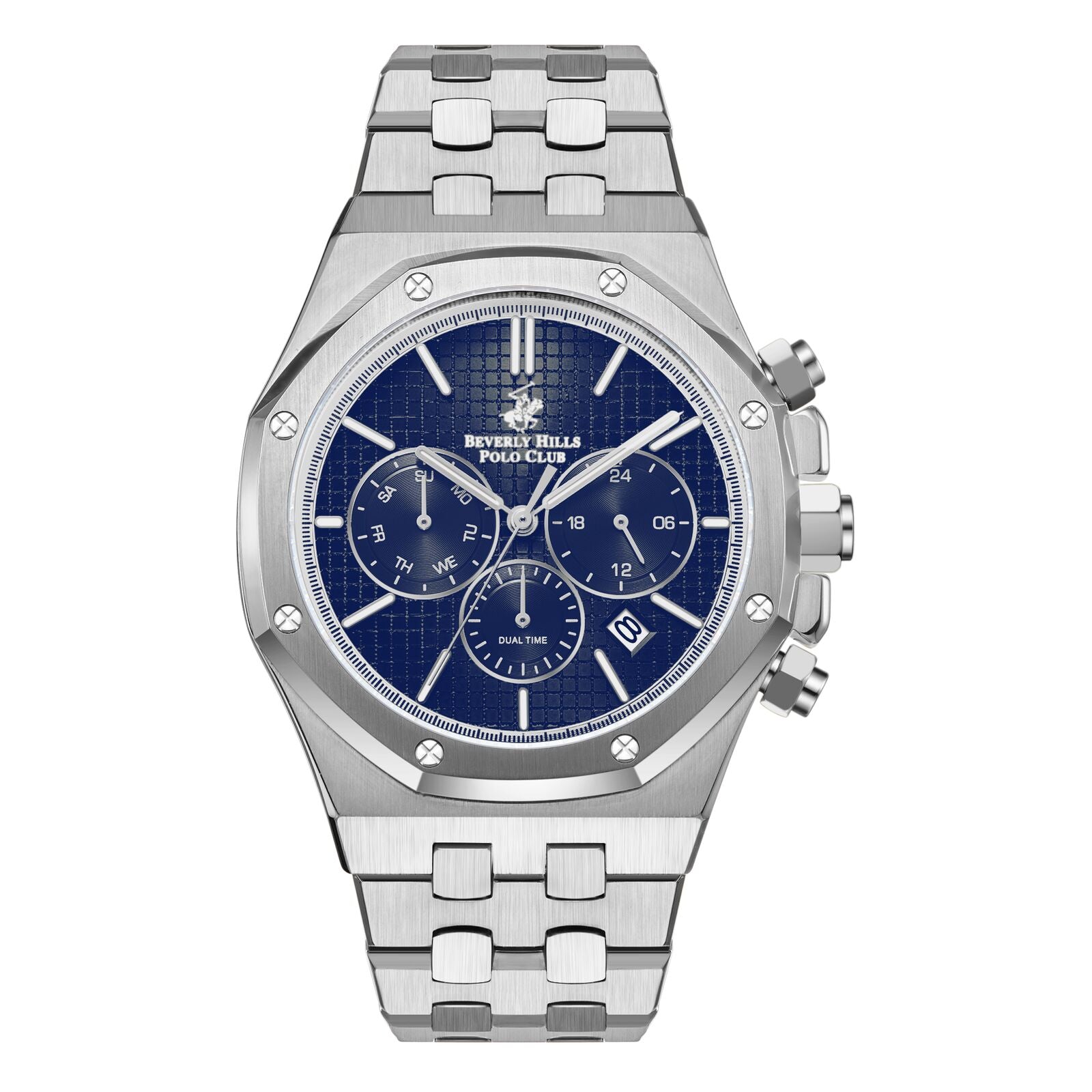 Beverly Hills Polo Club Silver Men's Watch BP3051X.391 BP3051X.391 - Image 1
