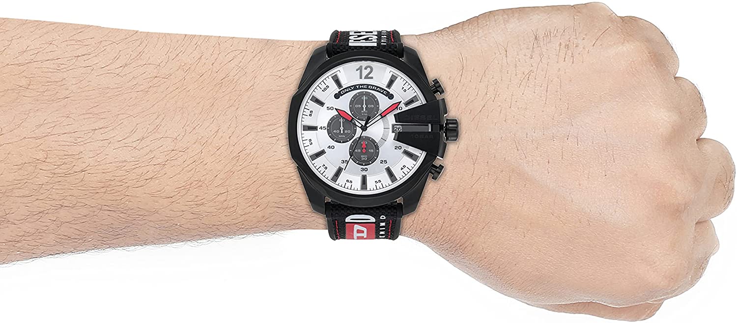 Diesel Mega Chief Chronograph Quartz Men’s Watch DZ4512 - Watch