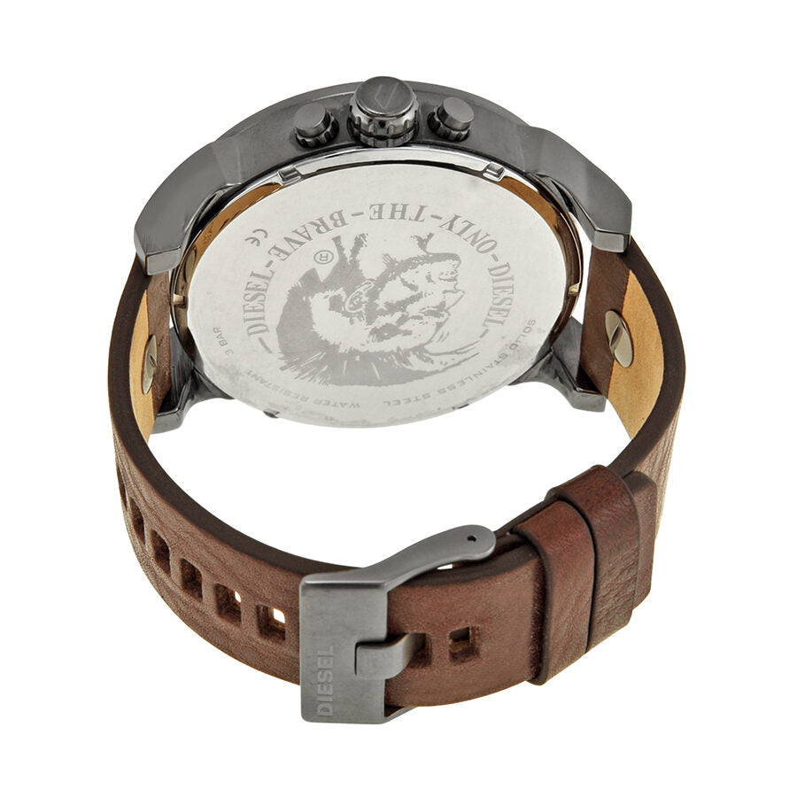 Diesel Mr Daddy Dual Time Chronograph Navy Blue Dial Men's Watch #DZ7314 - The Watches Men & CO #3
