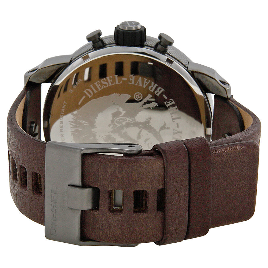 Diesel Only The Brave Chronograph Dual Time Zone Dial Men's Watch #DZ7258 - The Watches Men & CO #3