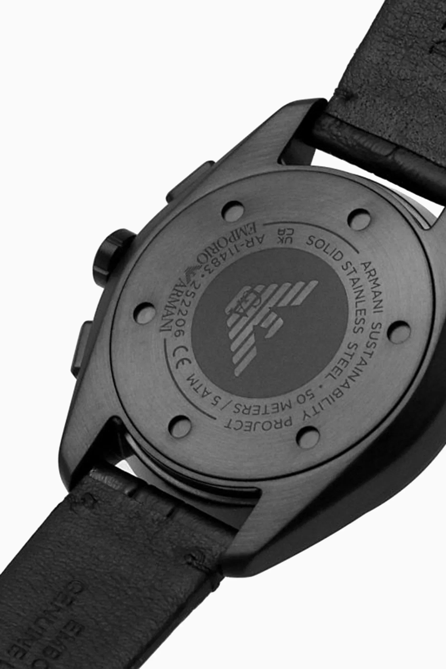 Emporio Armani Chronograph Quartz Black Dial Men’s Watch AR11483 - Watch