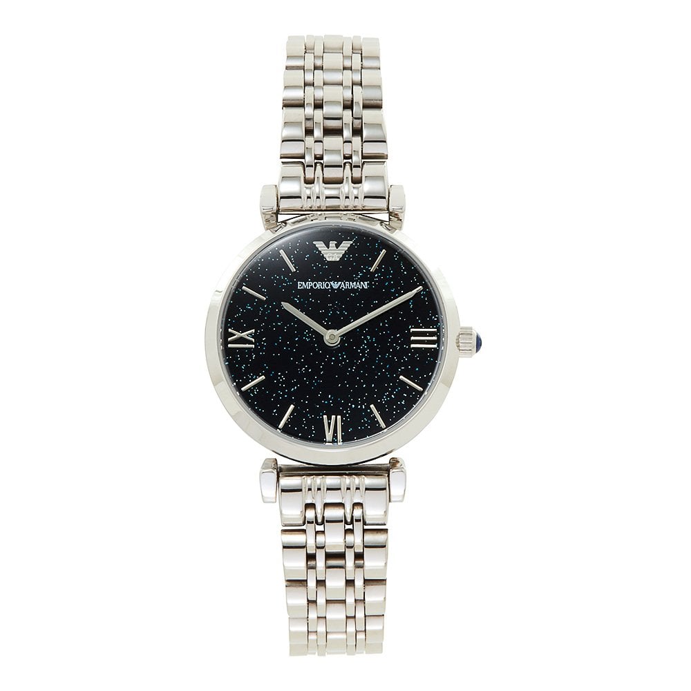 Emporio Armani Quartz Blue Dial Ladies Watch AR11091 - Watch