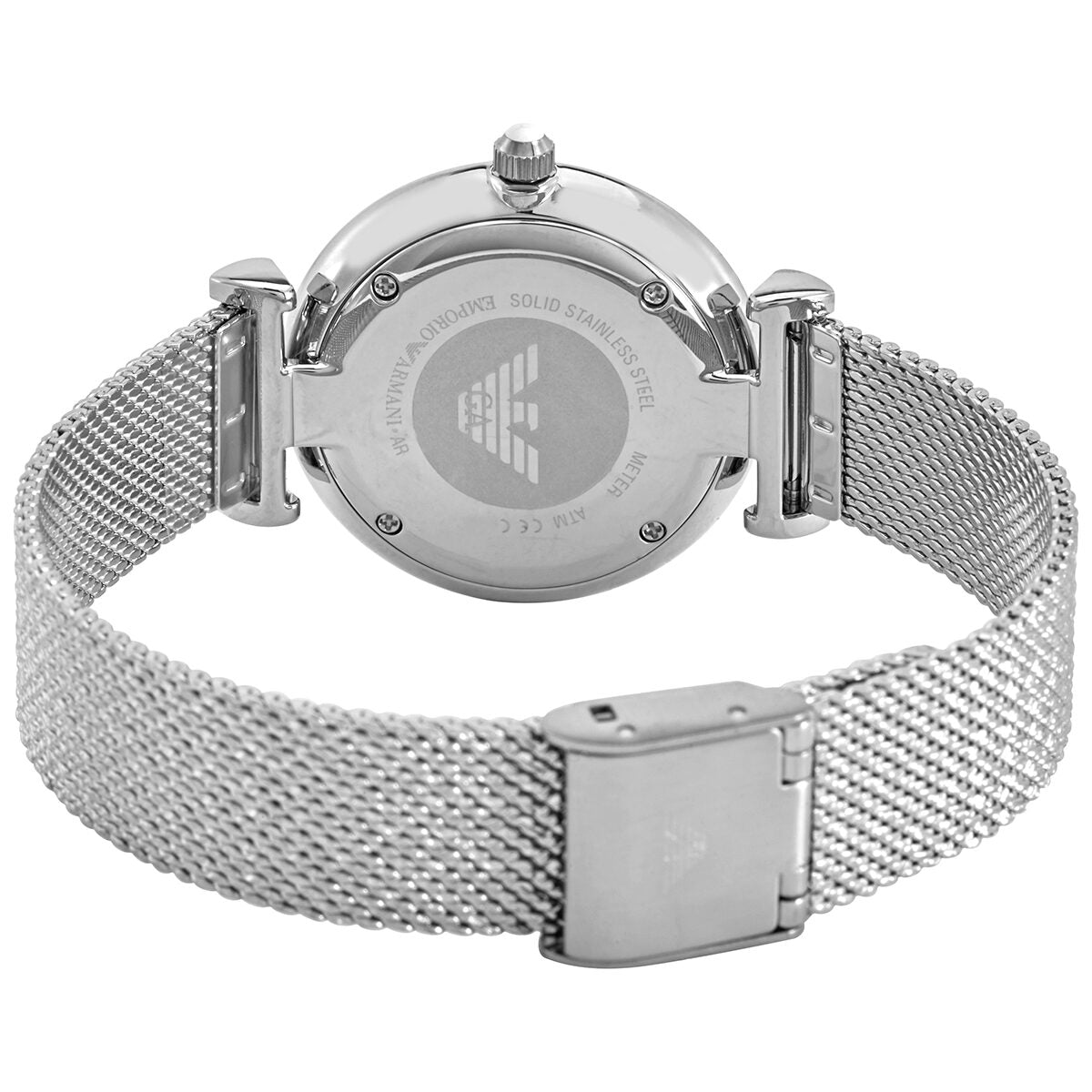 Emporio Armani Quartz Mother of Pearl Dial Ladies Watch #AR11319 - Kiwi Watches #3