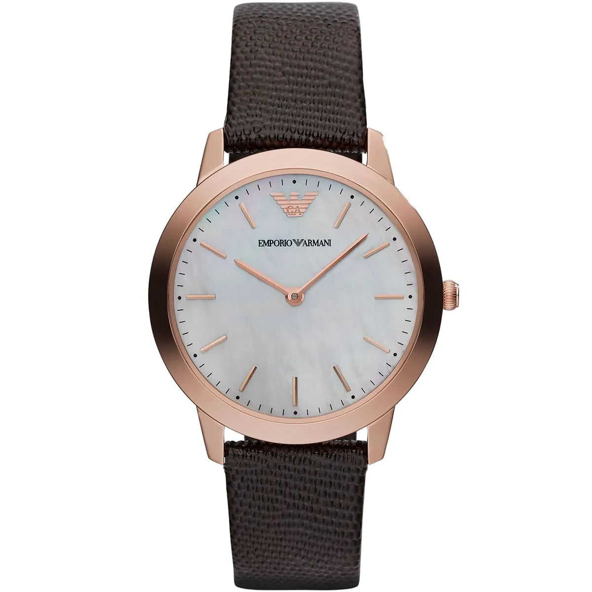 Emporio Armani Rose Gold Ladies Watch - AR1748