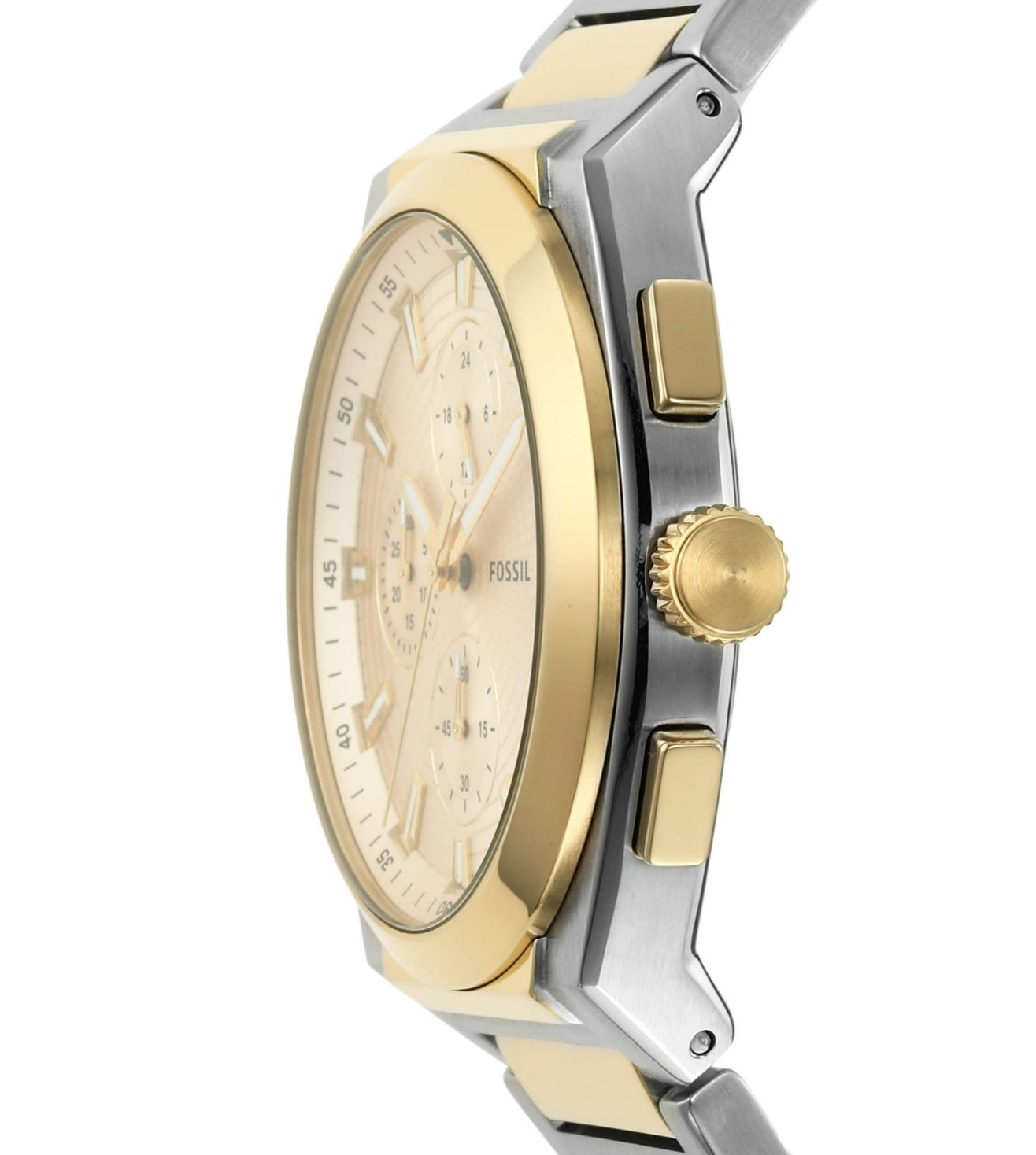 Fossil Everett Chronograph Quartz Cream Dial Men’s Watch FS5796 - Watch