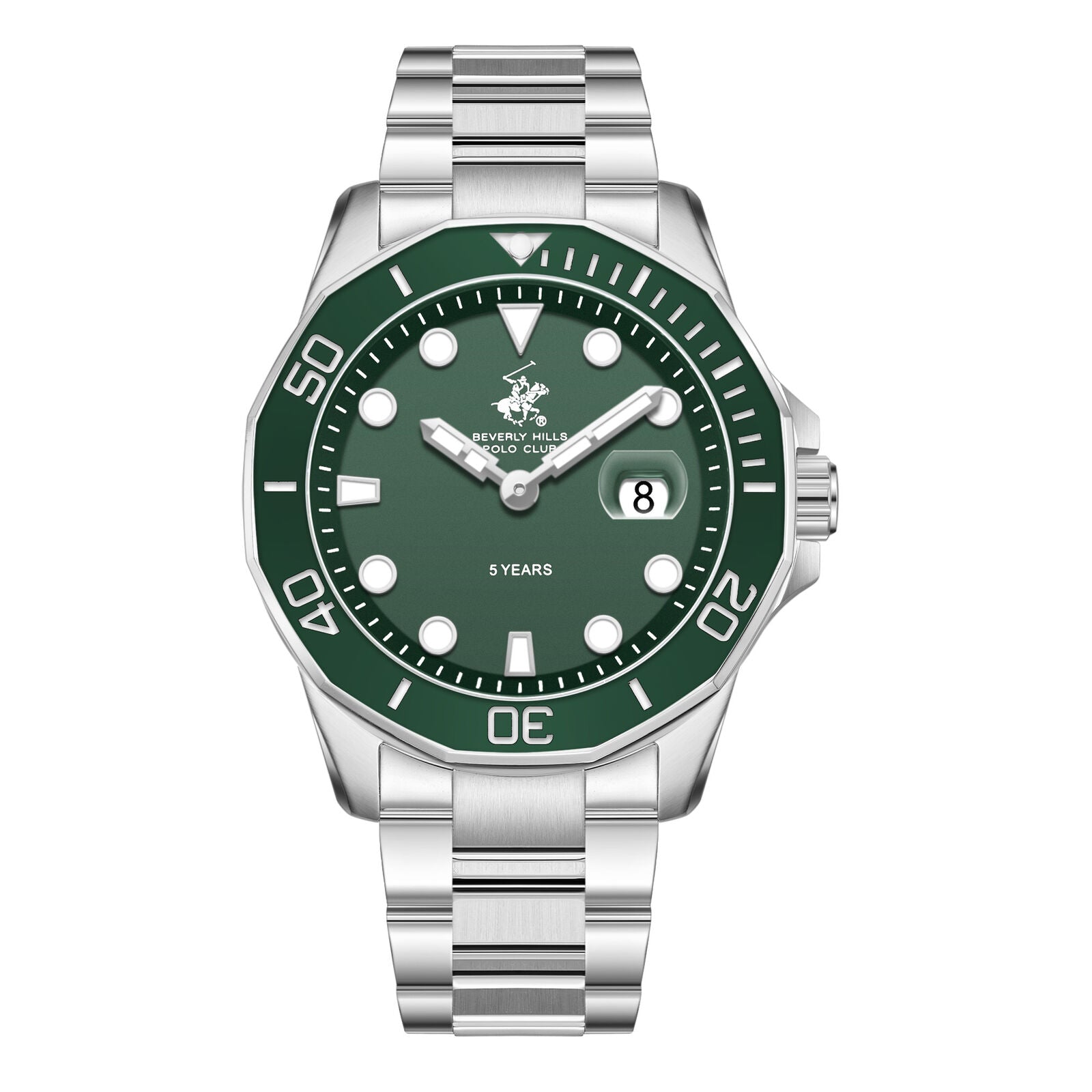 Beverly Hills Polo Club Silver Men's Watch BP3878X.370 BP3878X.370 - Image 1