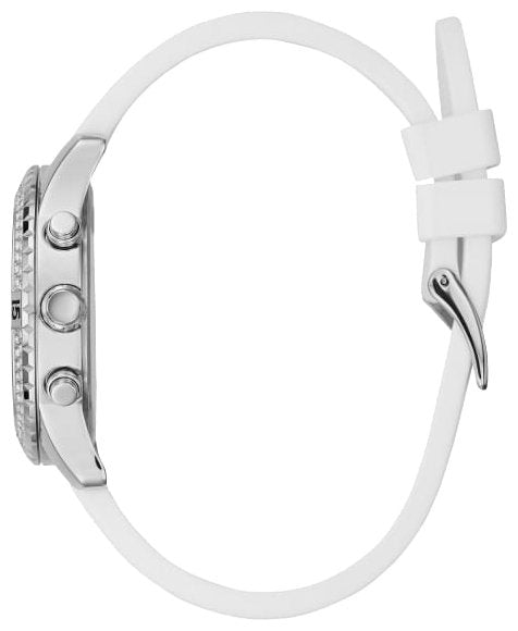 Guess Confetti Crystal Black and White Dial Ladies Watch W1098L1 - Watch