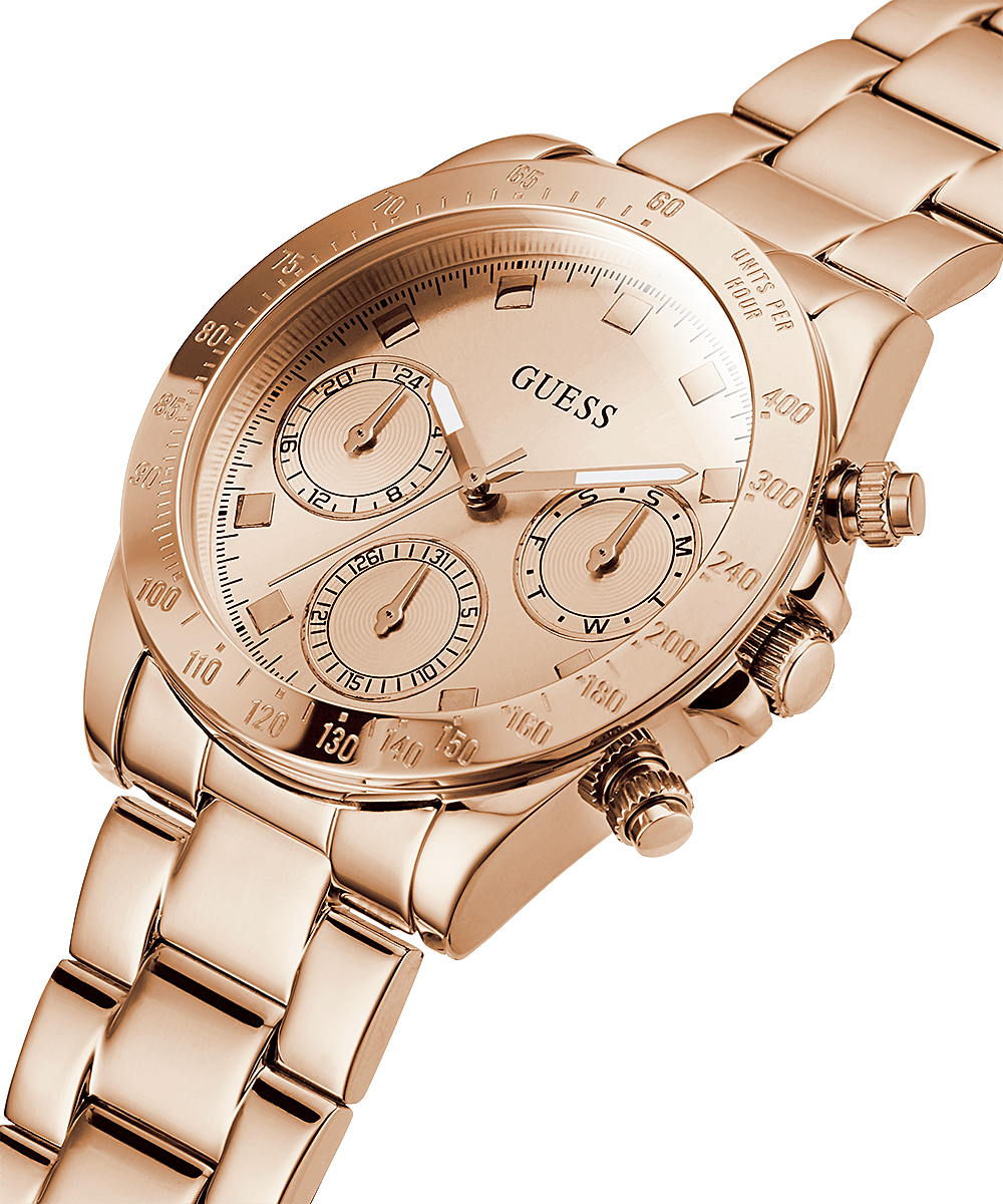 Guess Eclipse Rose Gold Tone Unisex Watch GW0314L3 - Watch