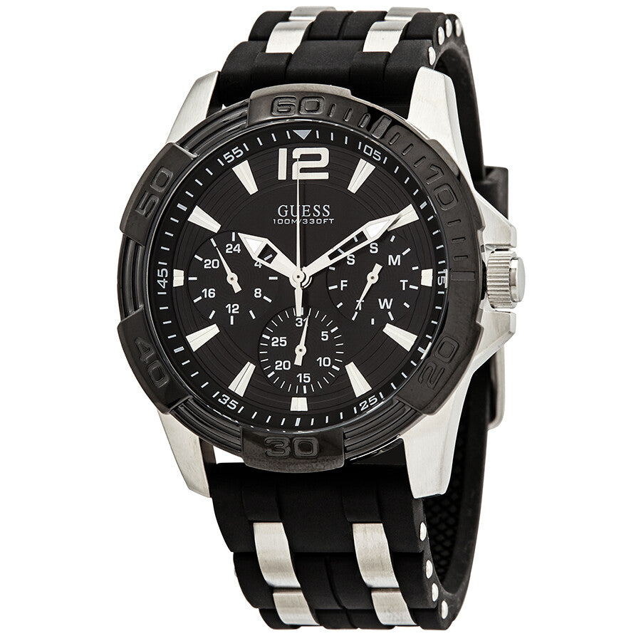 Guess Oasis Quartz Black Dial Men’s Watch W0366G1 - Watch