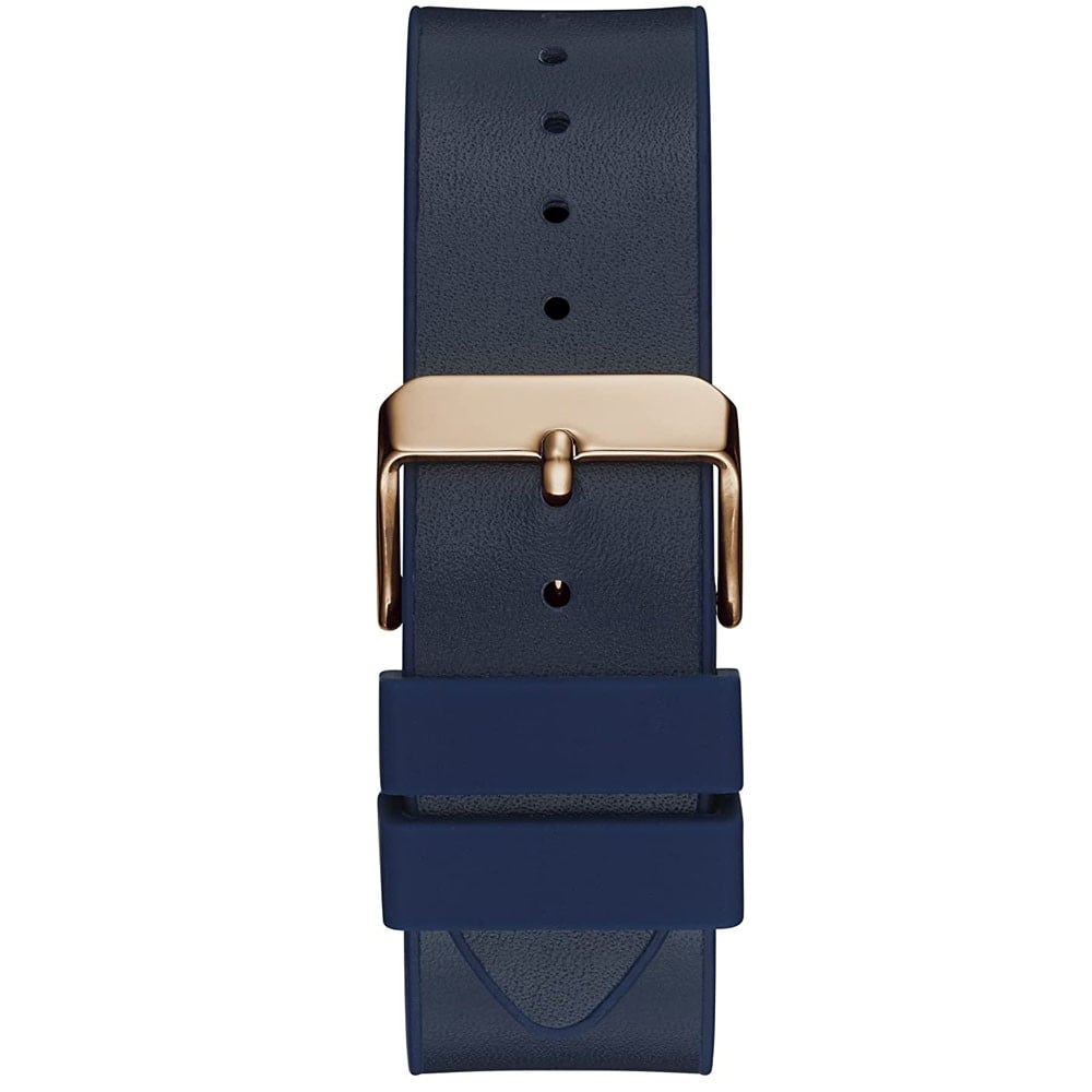 Guess Phoenix Brown Case Silicone Strap Men’s Watch GW0202G4 - Watch