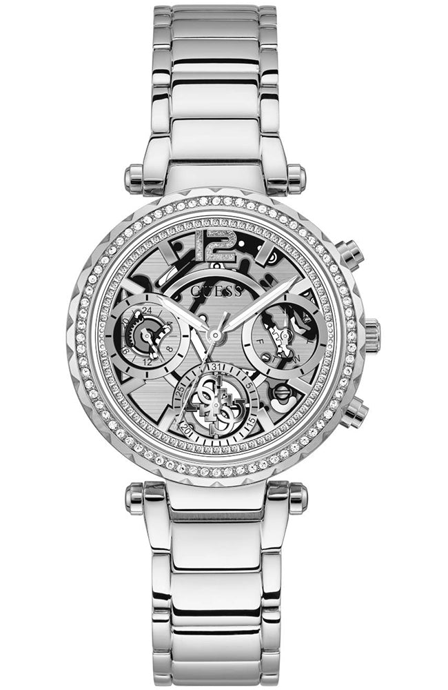 Guess Solstice Silver Tone Women’s Watch GW0403L1 - Watch