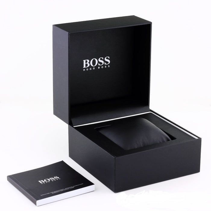 Hugo Boss Champion Brown Chronograph Men's Watch 1513815 - The Watches Men & CO #4