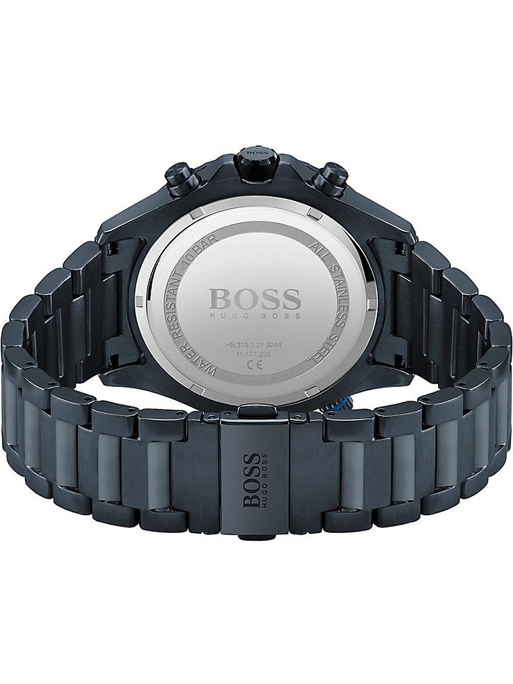 Hugo Boss Globetrotter Black Dial Men's Watch 1513824 - The Watches Men & CO #3