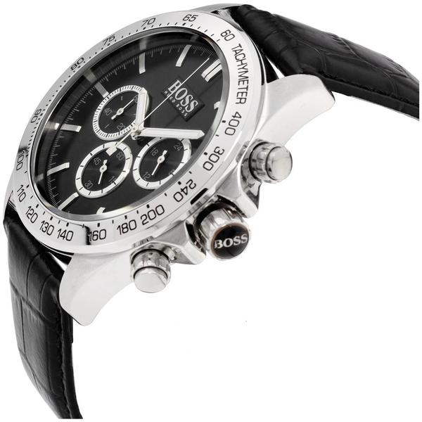 Hugo Boss Ikon Chronograph Black Dial Men's Watch 1513178 - The Watches Men & CO #3