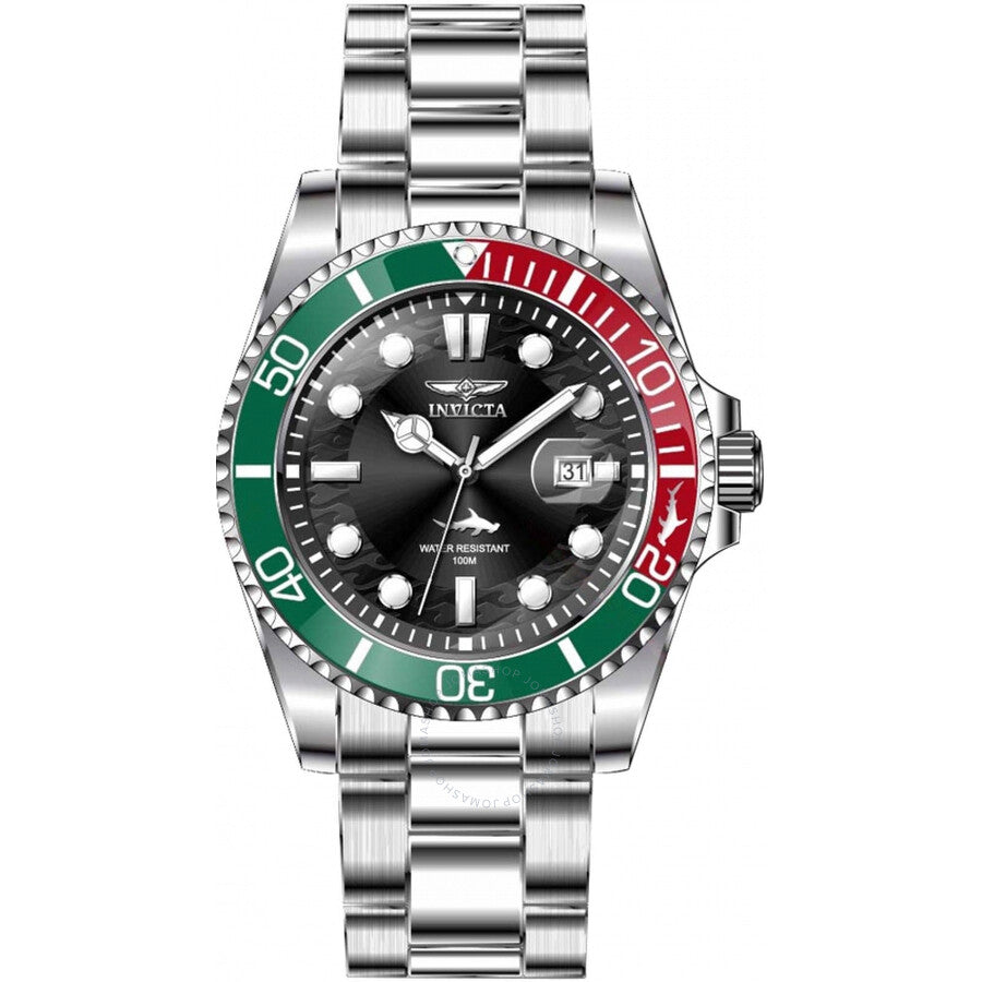 Invicta Pro Diver Quartz Black Dial Men's Watch 44706 - Kiwi Watches