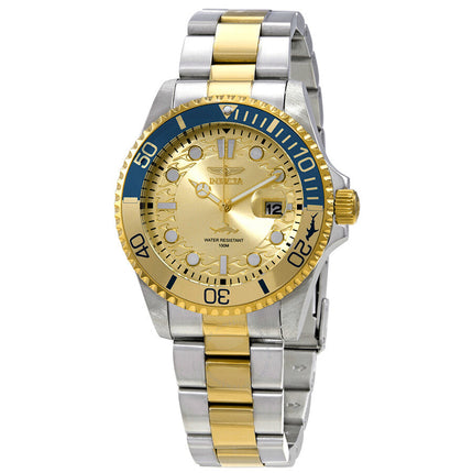 Invicta Pro Diver Quartz Gold Dial Two-tone Men's Watch 30948 IN30948 - Image 1