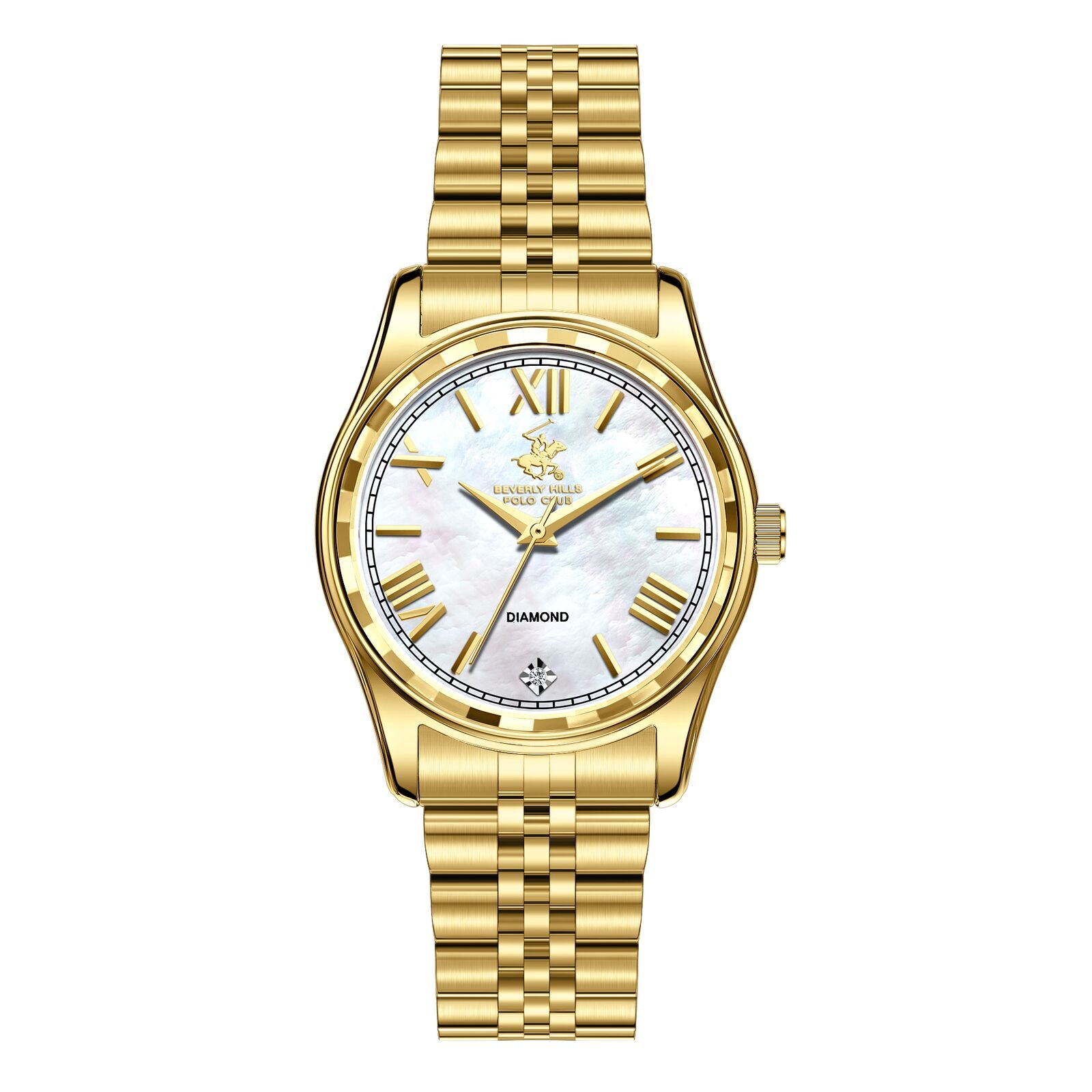 Beverly Hills Polo Club Gold Stainless Steel Ladies Watch - BP3808C.120 BP3808C.120 - Image 1