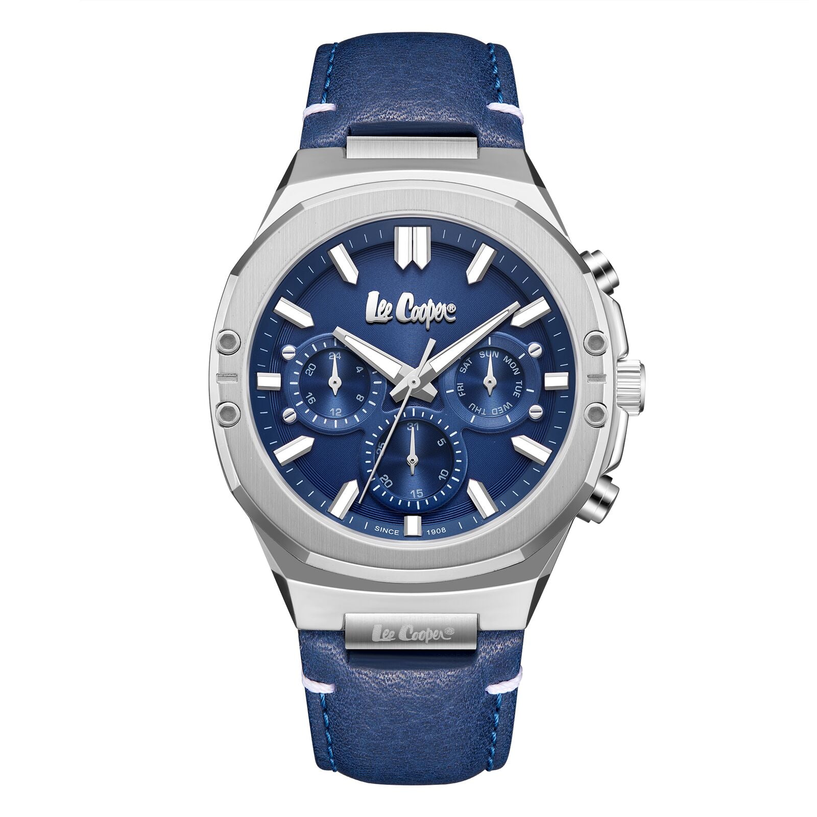 Lee Cooper Silver Men's Watch - LC07992.399 LC07992.399 - Image 1