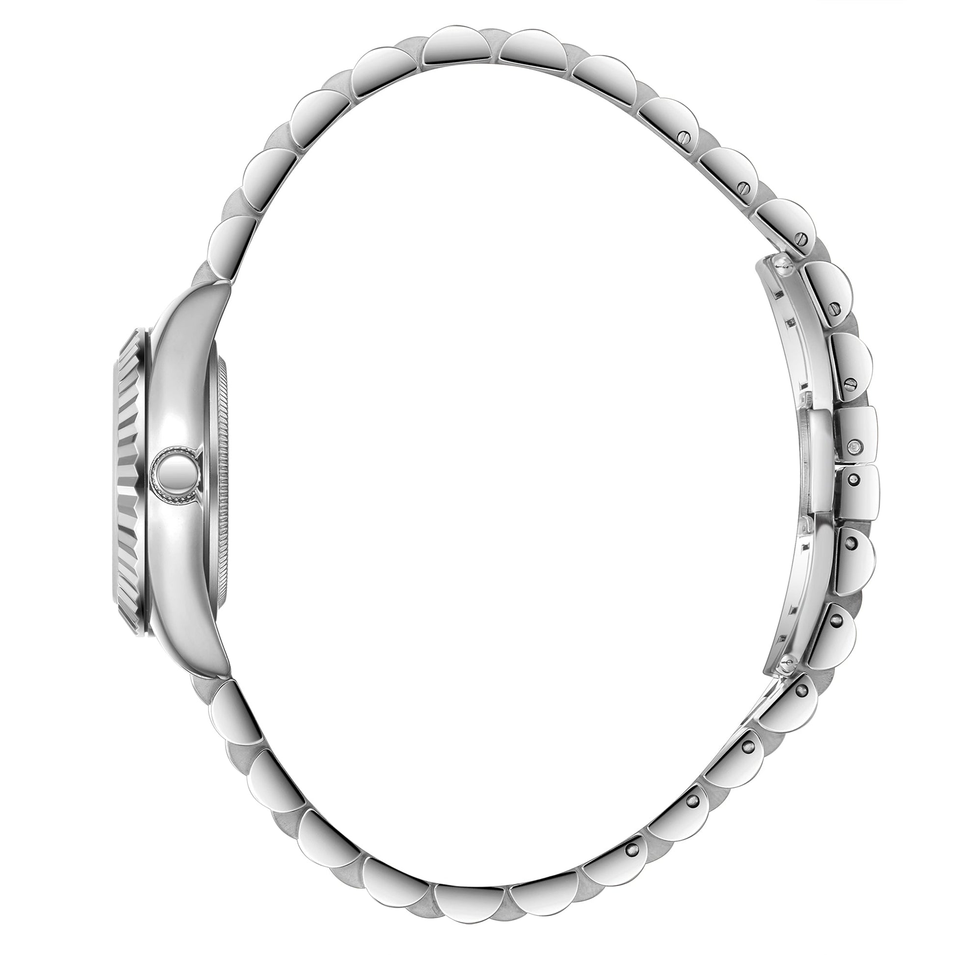 Lee Cooper Women’s 28 MM Silver Analog Metal Strap Watch – LC07956.350 - Watch