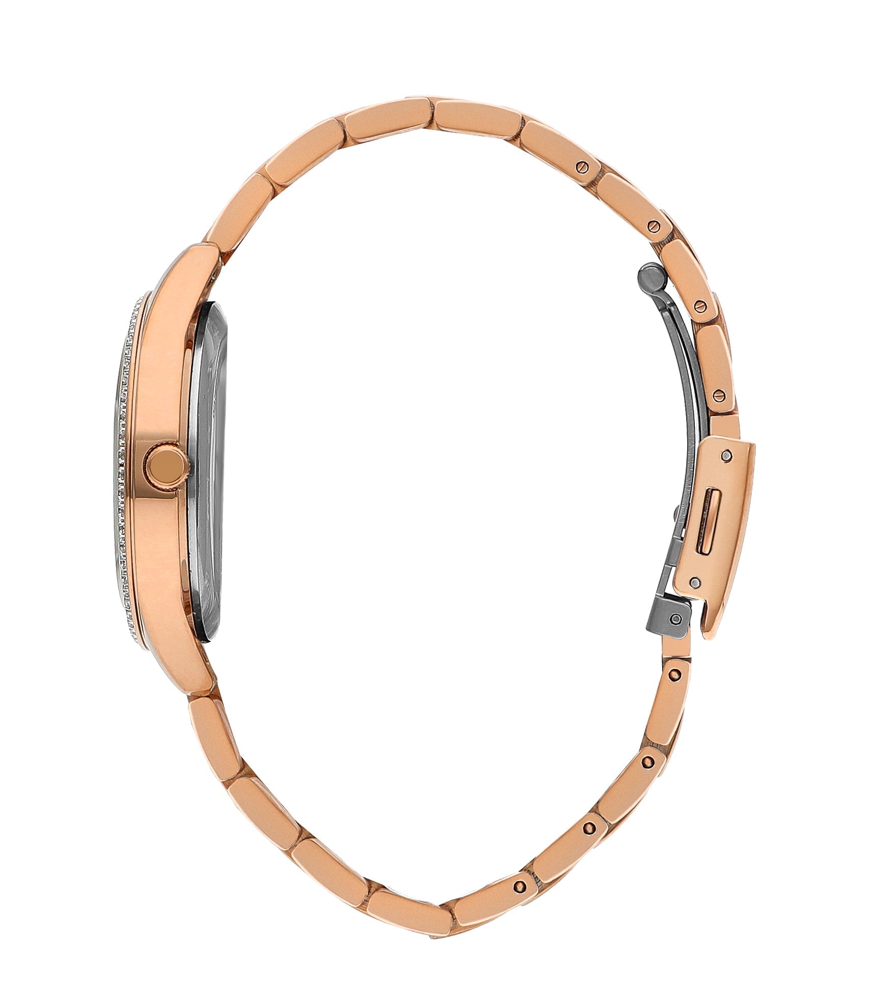 Lee Cooper 34MM Rose Gold Analog Metal Strap Watch – LC07928.430