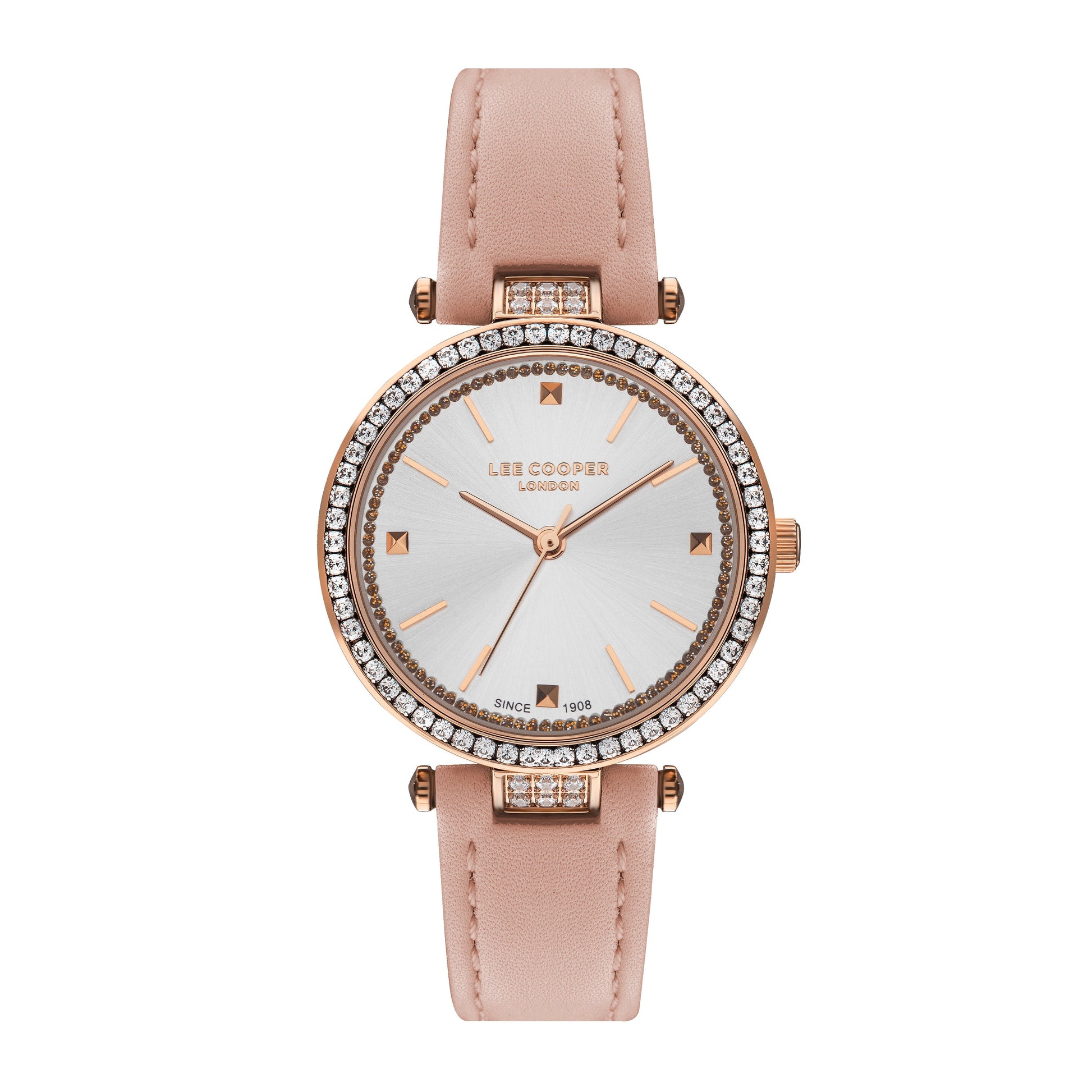 Lee Cooper Women’s Analog Silver Dial Watch – LC07463.437 - Watch