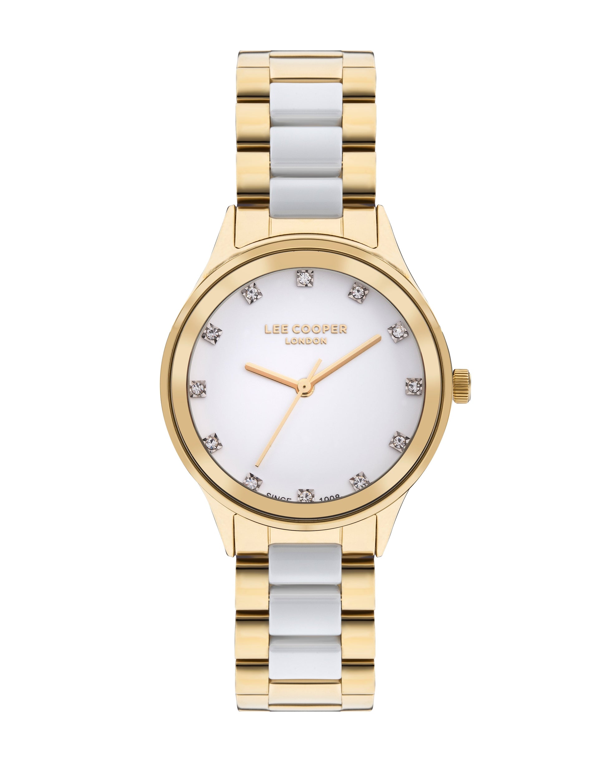 Lee Cooper Women’s Mother of Pearl Dial & Stainless Steel Bracelet Style Watch – LC07874.130 - Watch