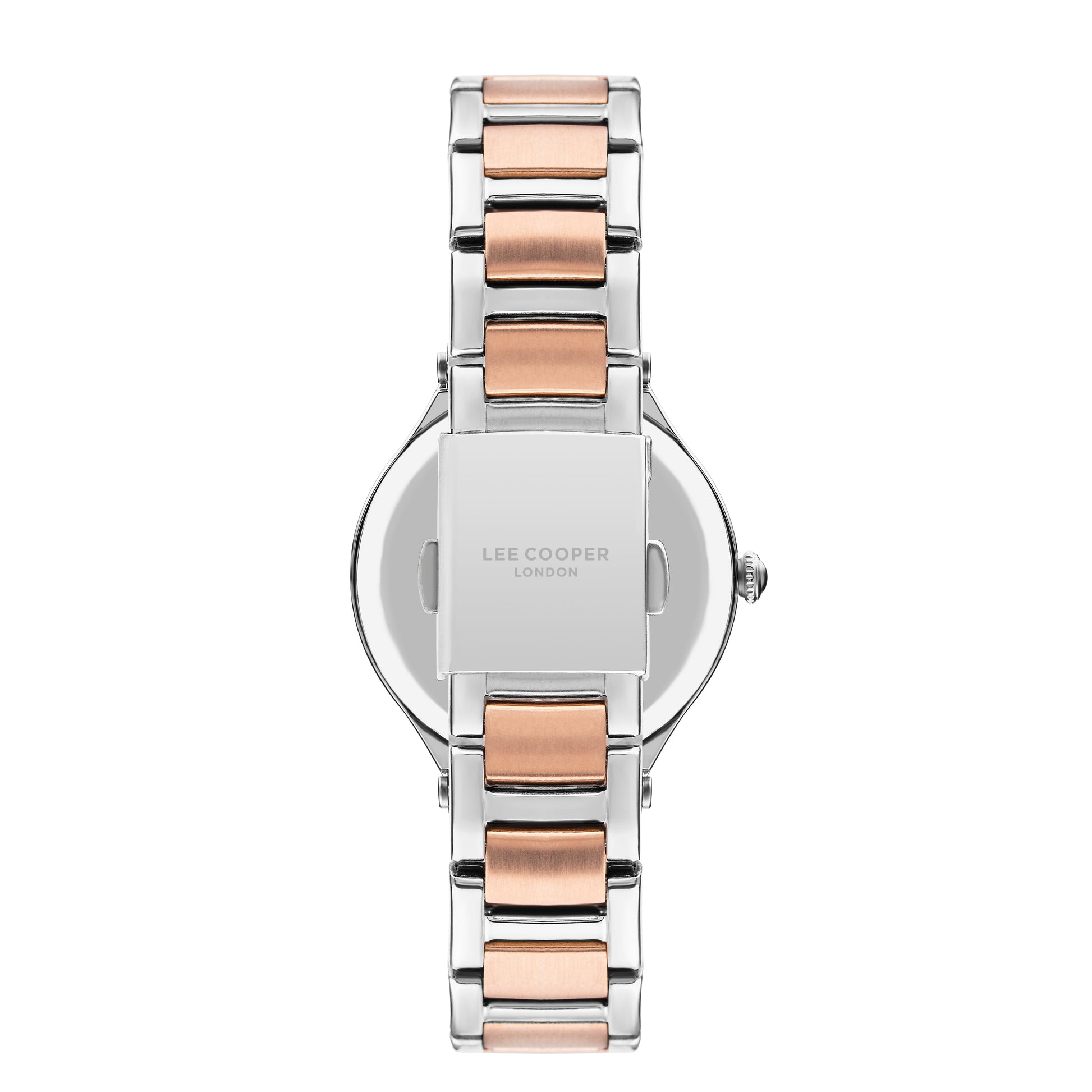 Lee Cooper Women’s Silver Dial Analog Metal Strap Watch – LC07440.520 - Watch
