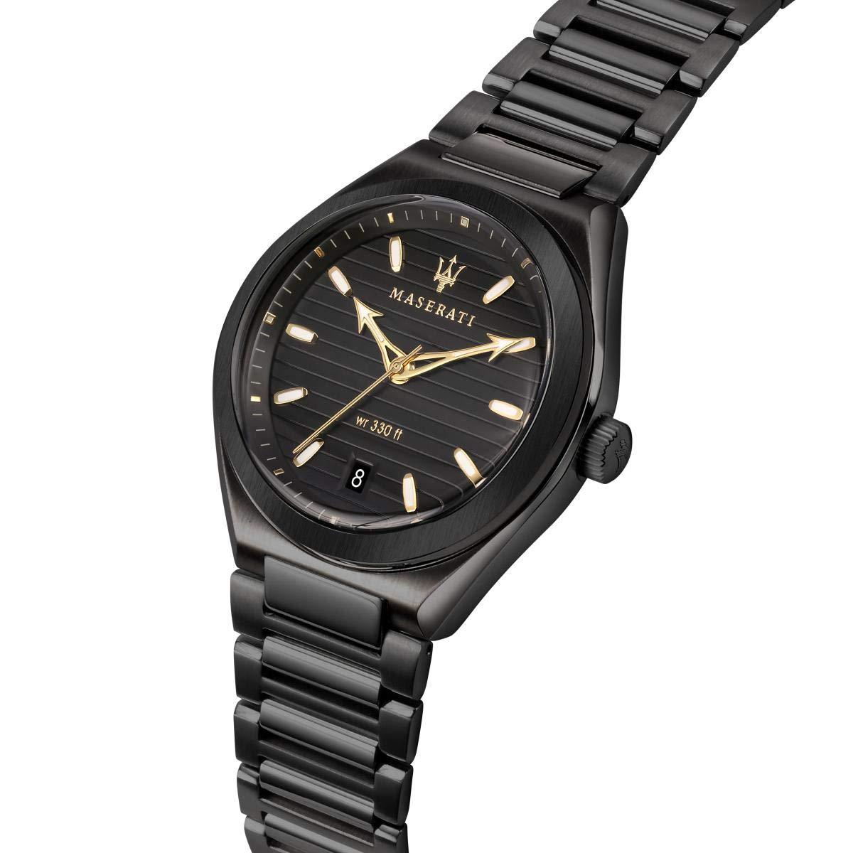 Maserati Analog Black Dial Men's Watch R8853139004 - The Watches Men & CO #4