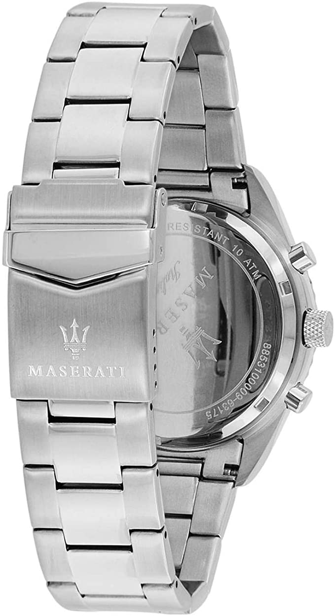 Maserati Chronograph Black Dial Stainless Steel Men's Watch R8853100012
