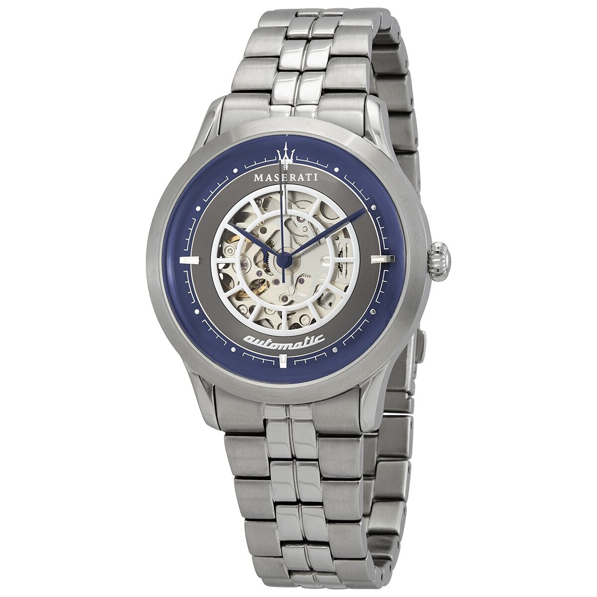 Maserati Ricordo Automatic Grey Skeleton Dial Men's Watch R8823133005