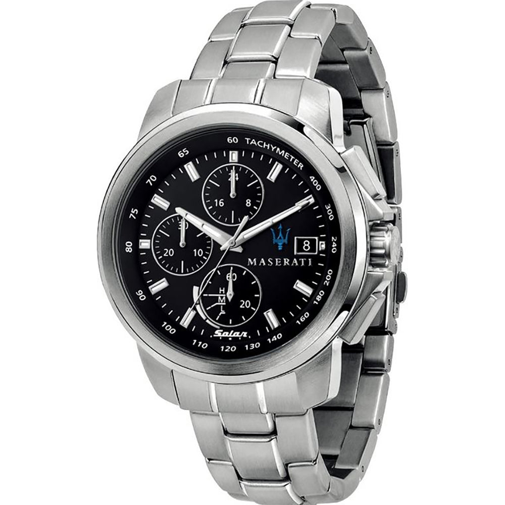 Maserati Successo Silver Chronograph  R8873645003 - The Watches Men & CO