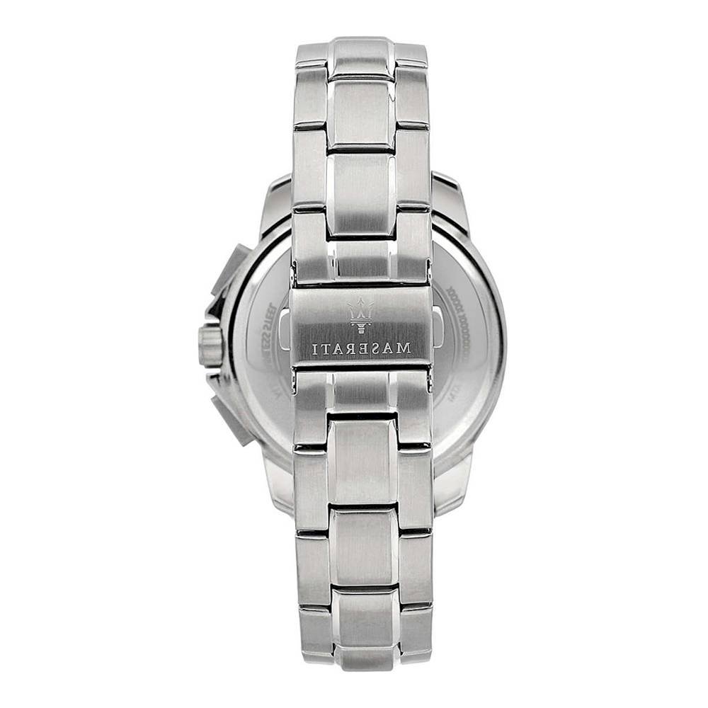 Maserati Successo Silver Chronograph R8873645003 - The Watches Men & CO #3