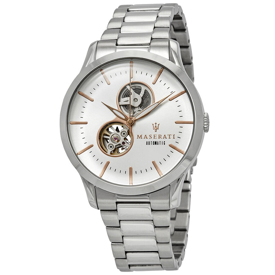Maserati Tradizione Automatic White Dial Men's Watch R8823125001
