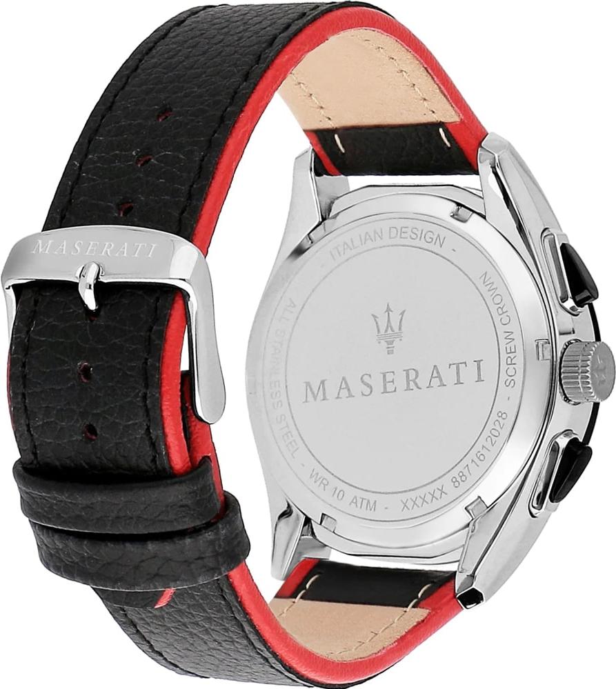 Maserati Traguardo Chronograph Quartz Black Dial Men’s Watch R8871612028 - Watch