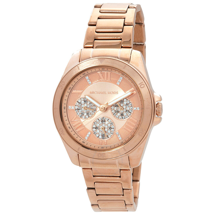 Michael Kors Alek Quartz Rose Gold Dial Ladies Watch MK7264 - Kiwi Watches