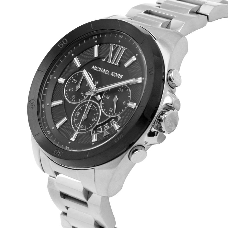 Michael Kors Brecken Chronograph Quartz Black Dial Men’s Watch MK8847 - Watch
