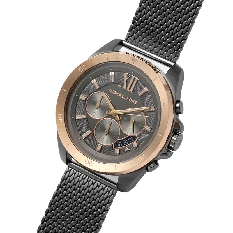 Michael Kors Brecken Chronograph Quartz Grey Dial Men’s Watch MK8868 - Watch