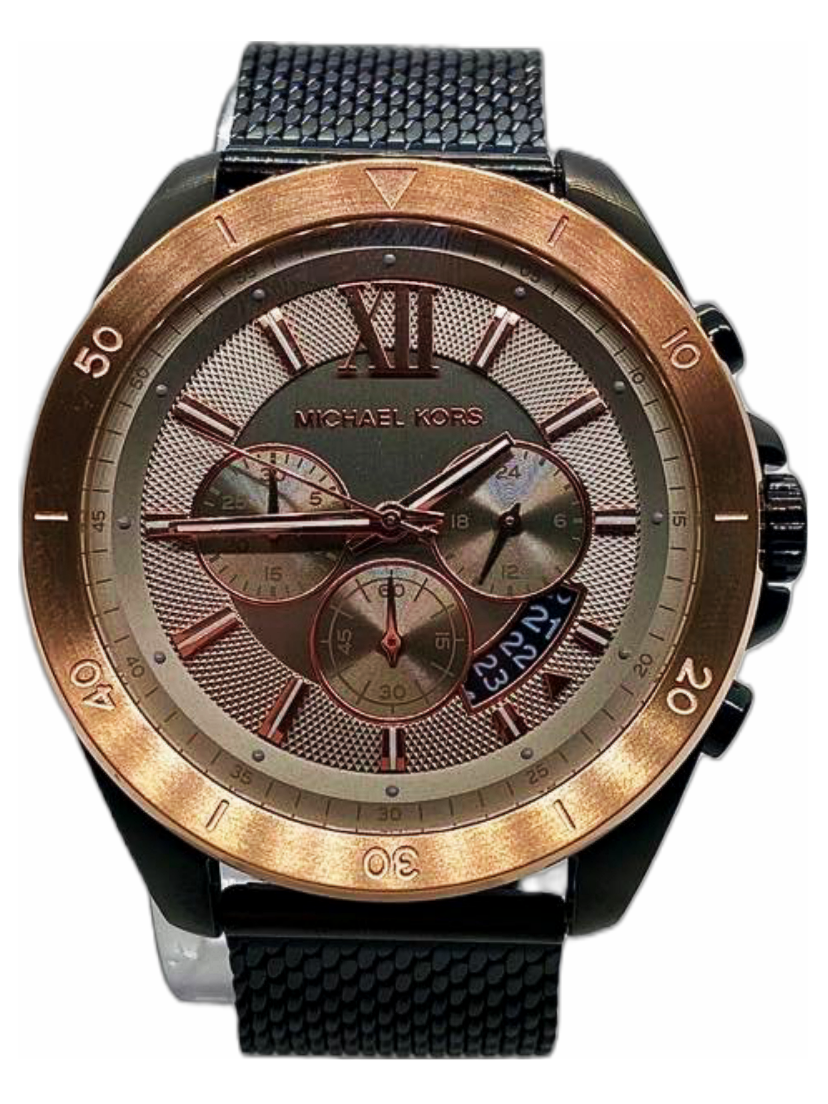 Michael Kors Brecken Chronograph Quartz Grey Dial Men’s Watch MK8868 - Watch