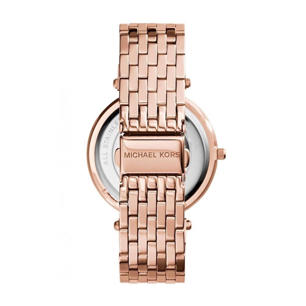 Michael Kors Darci Rose Gold Ladies Watch MK3399 - The Watches Men & CO #3