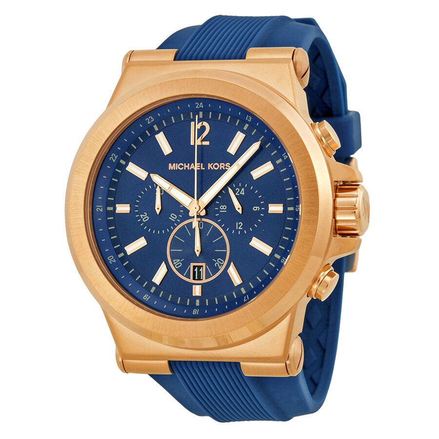 Michael Kors Dylan Chronograph Navy Dial Men's Watch MK8295