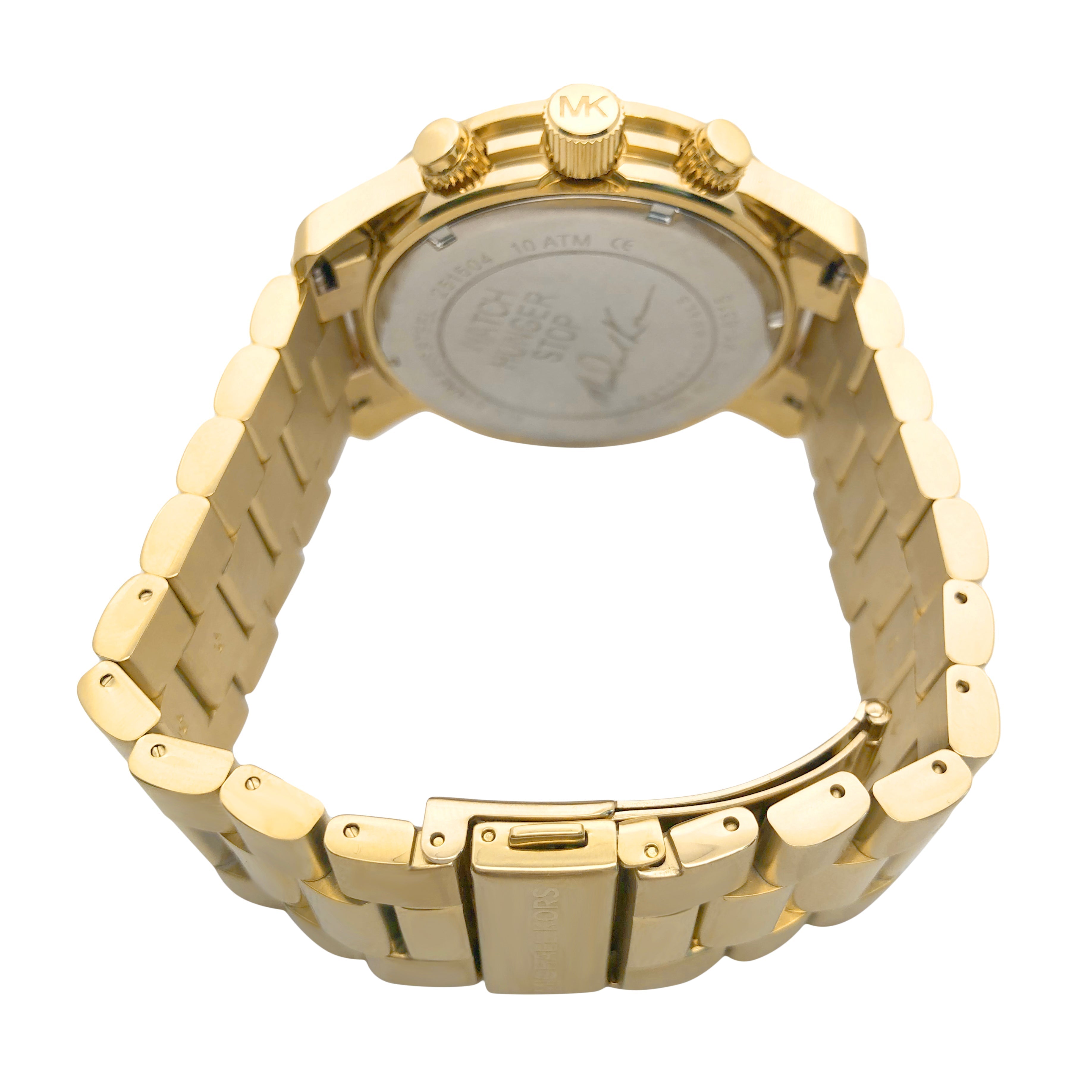 Michael Kors Gold Runway Blue Dial Women’s Watch MK8315 - Watch