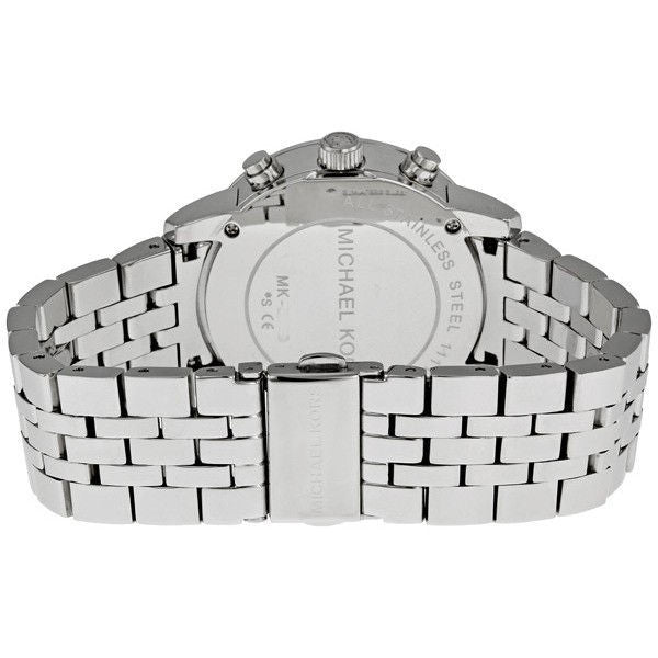 Michael Kors Jet Set Chronograph Mother of Pearl Dial Ladies Watch MK5020 - The Watches Men & CO #4