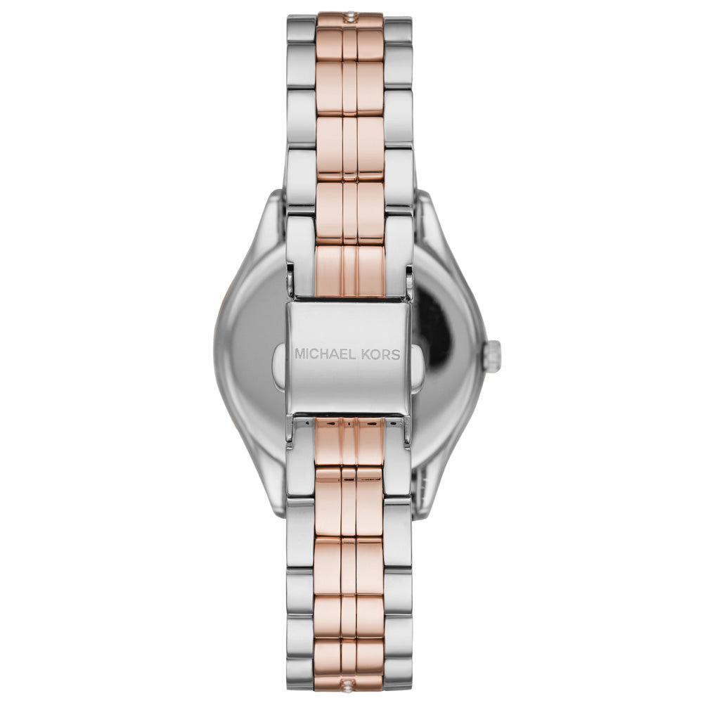 Michael Kors Lauryn Quartz White Mother of Pearl Dial Ladies Watch MK3979 - Watch