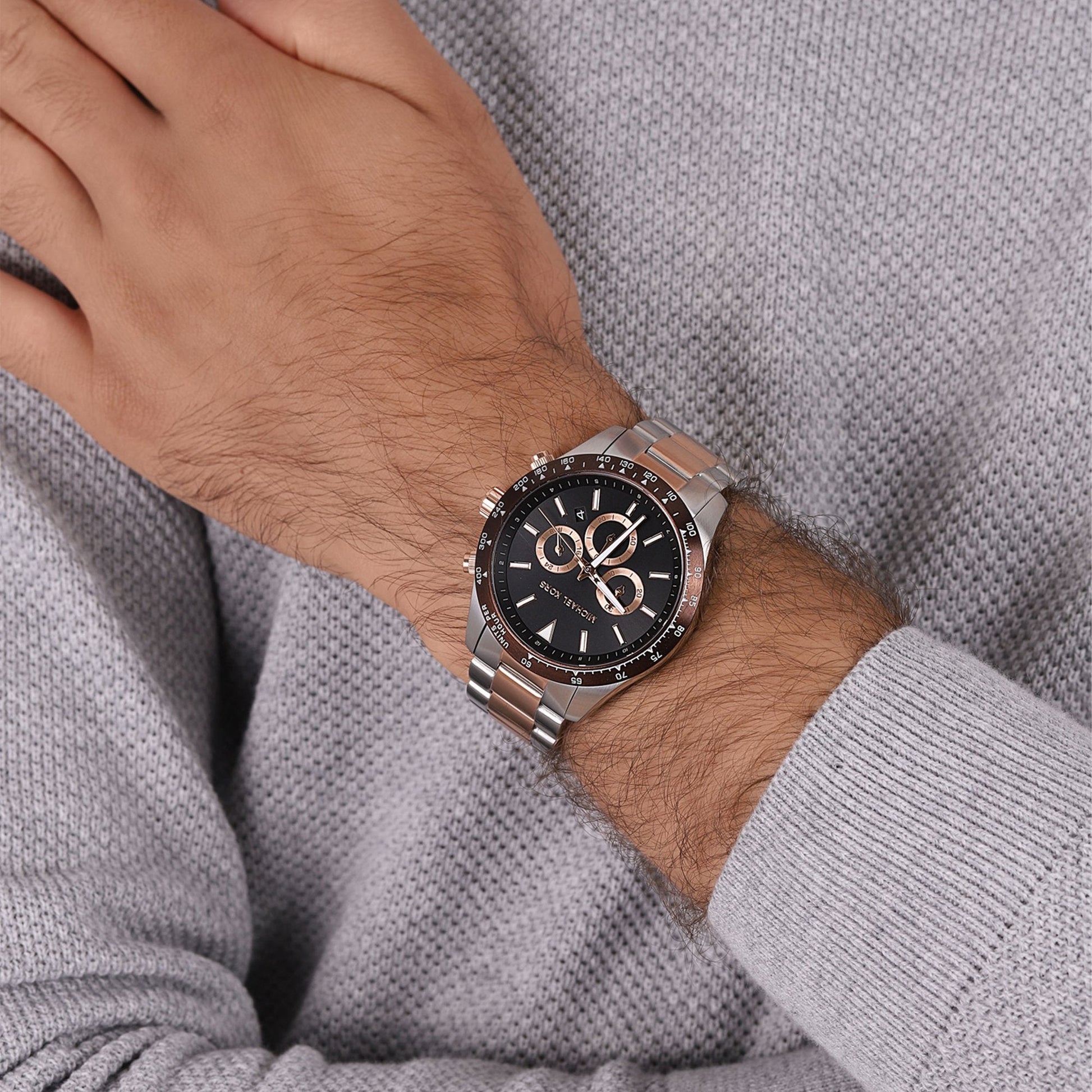 Michael Kors Layton Chronograph Quartz Black Dial Men’s Watch MK8913 - Watch