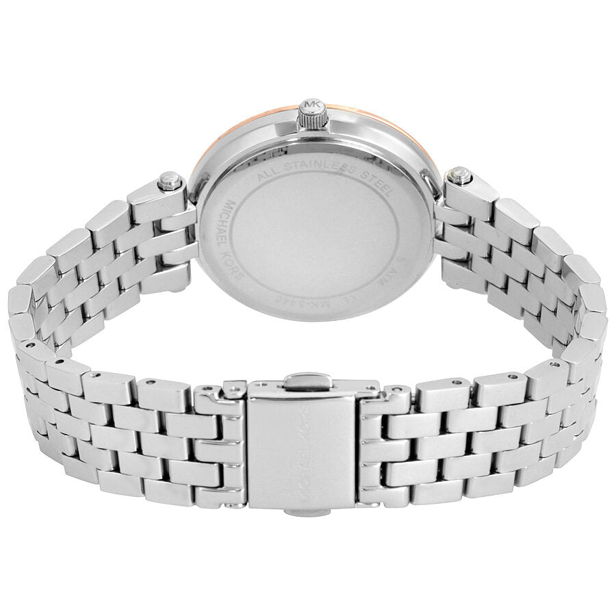 Michael Kors Mini Darci Crystal Pave Dial Ladies Watch MK3446 - The Watches Men & CO #3