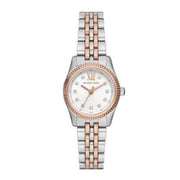 Michael Kors Lexington Three-Hand White Dial Two Tone Steel Strap Watch for Women - MK4817 mk4817 - Image 1